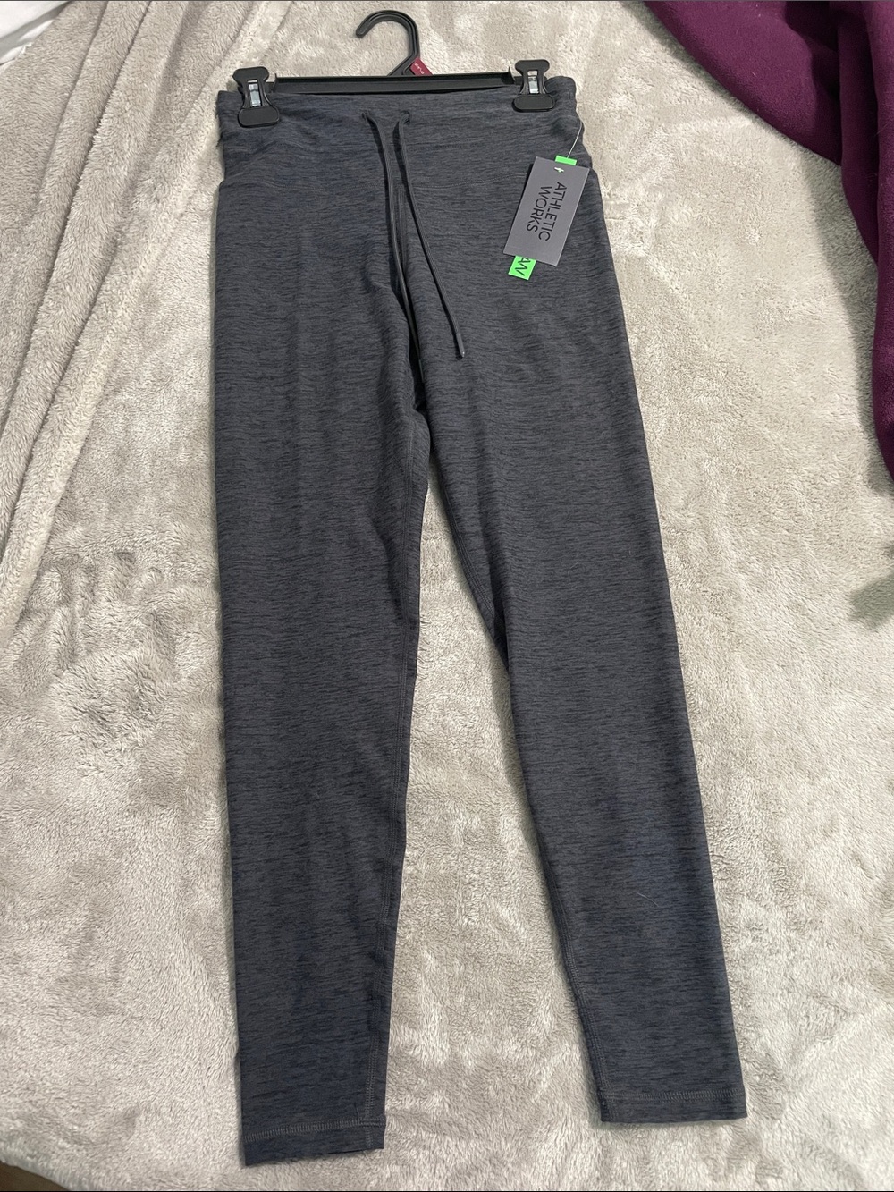 Athletic Works Dark Charcoal Gray Men's Jogger Sweatpants